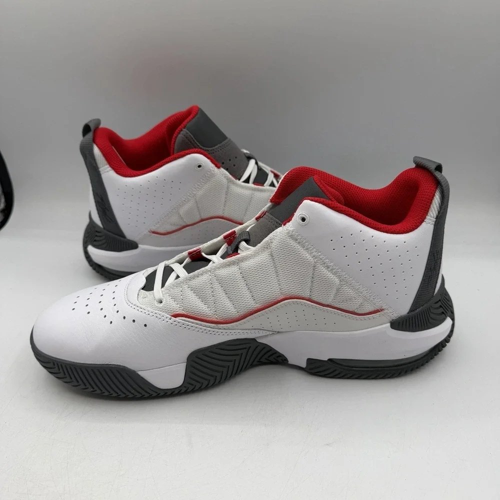 Jordan Stay Loyal‎ Basketball Shoes Mens Sz 10.5 White/Grey Sneakers DB2884-105